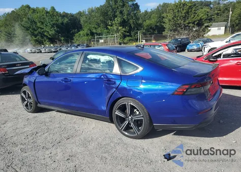 2025 Honda Accord Hybrid Sport из США, поврежденный, VIN 1HGCY2F54SA002370